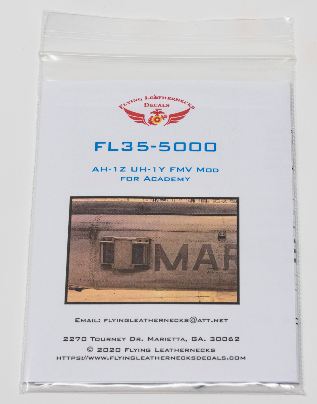 Photo of packaging for FL35-5000.